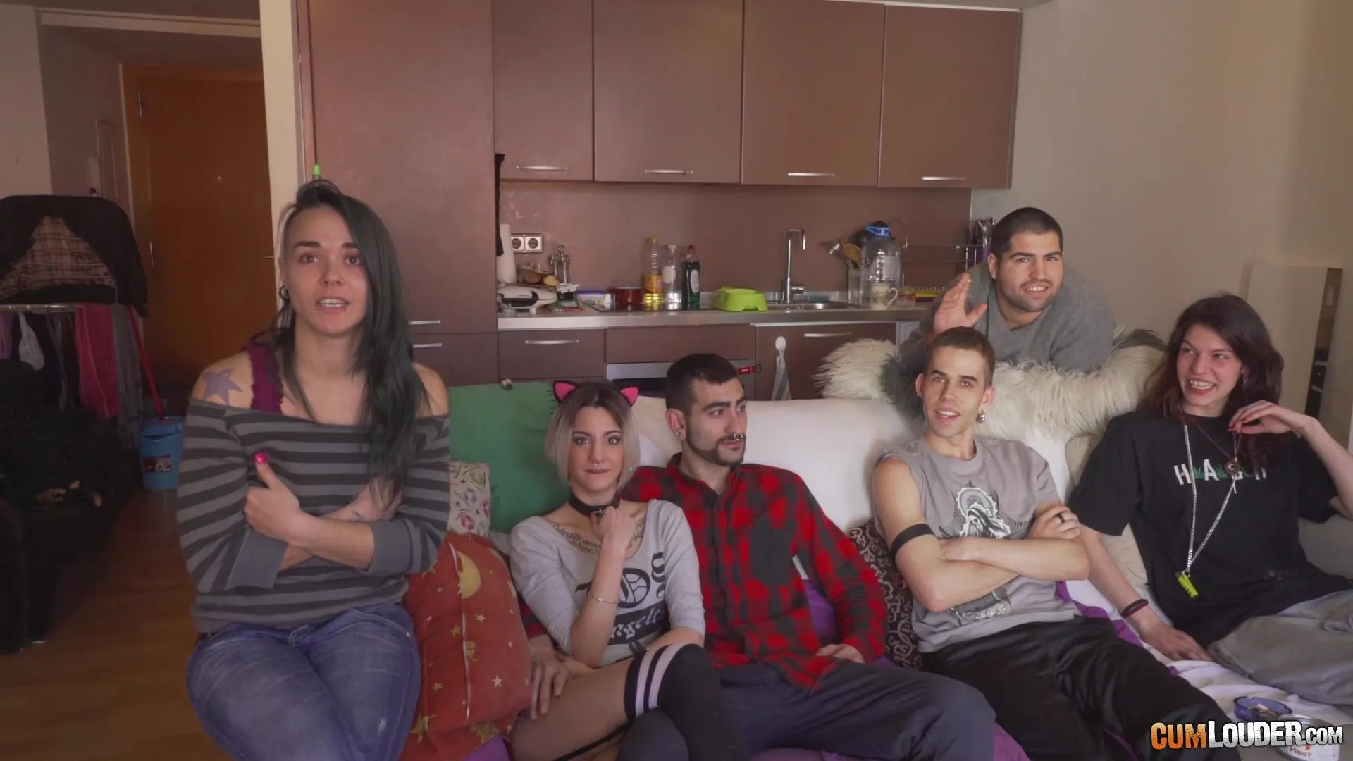 Paying her service fee in kind