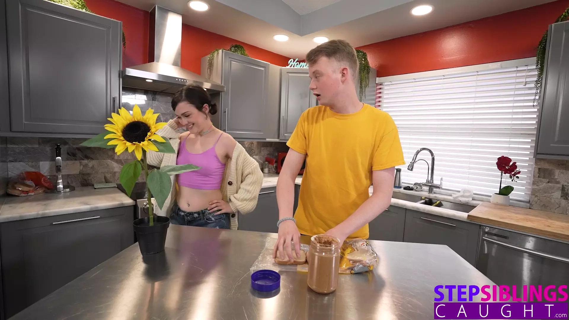 Perky Spinner Brunette Stepsis Jade Valentine Discovers Stepbro\