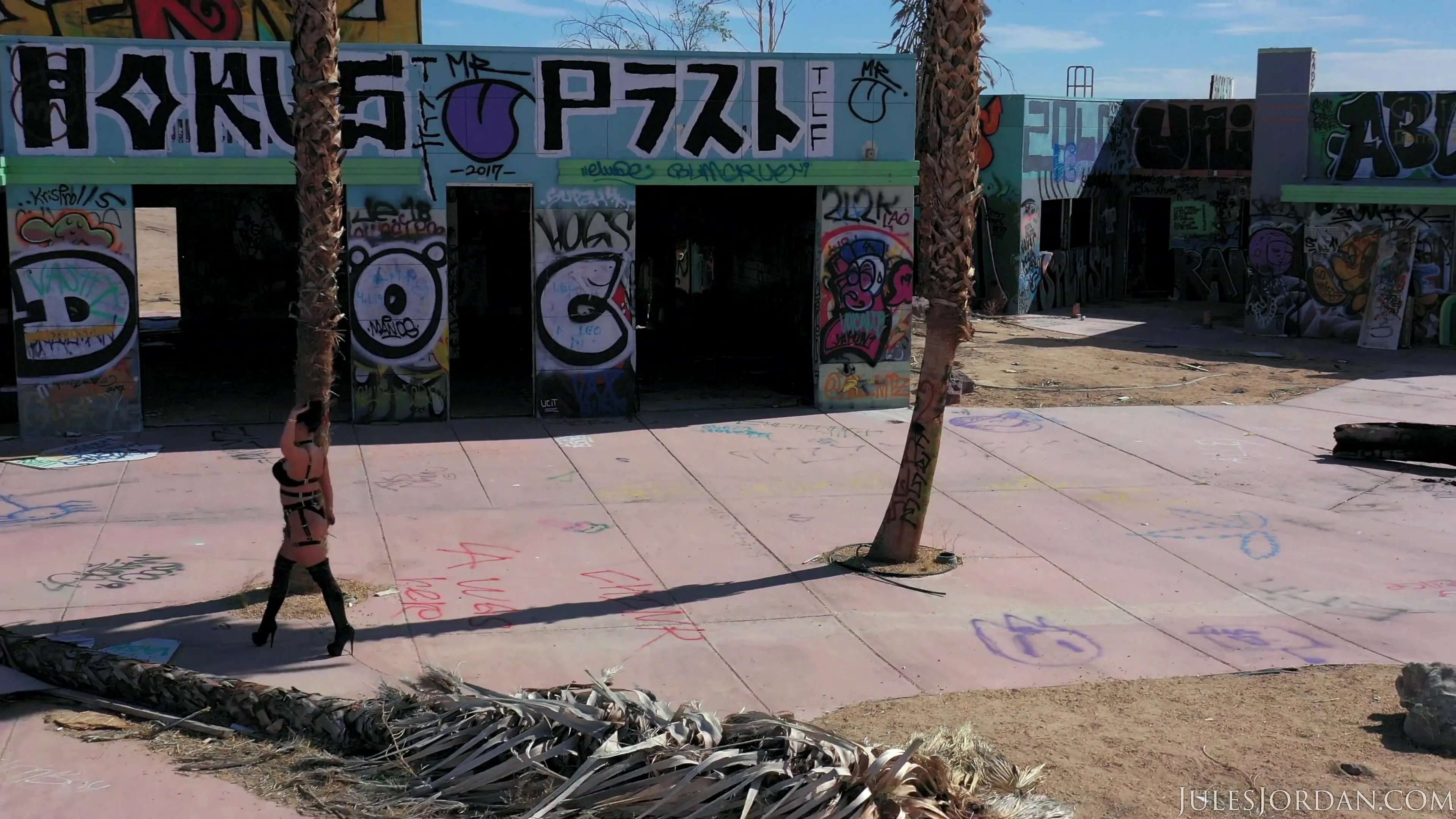 Scene 1 - Angela White gets dp'd in a desolate warehouse