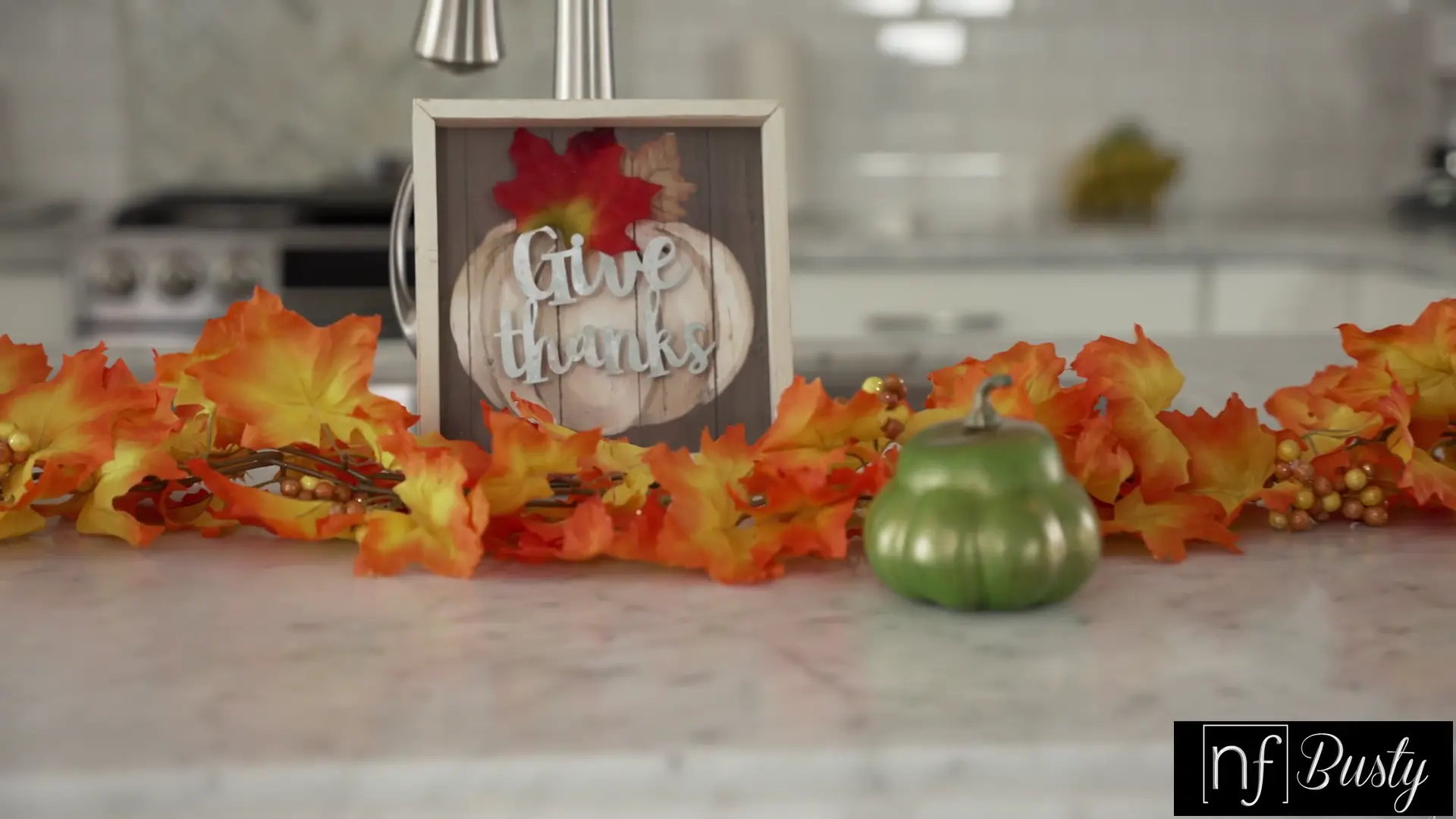 Busty Blonde Babe Kayley Gunner Craves Stuffing before Thanksgiving Feast thumbnail