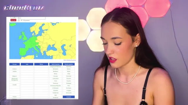 Let's Play: Geography Games W/ a Vibrating Dildo!