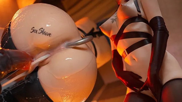 Tied and Creampied: Submissive Girl Bdsm Training with an Anal Hook