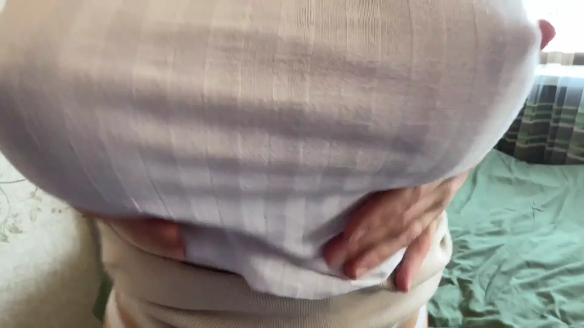 Hot Fuck of My Girlfriend with Big Natural Tits and Cum on Her Gorgeous Breasts thumbnail