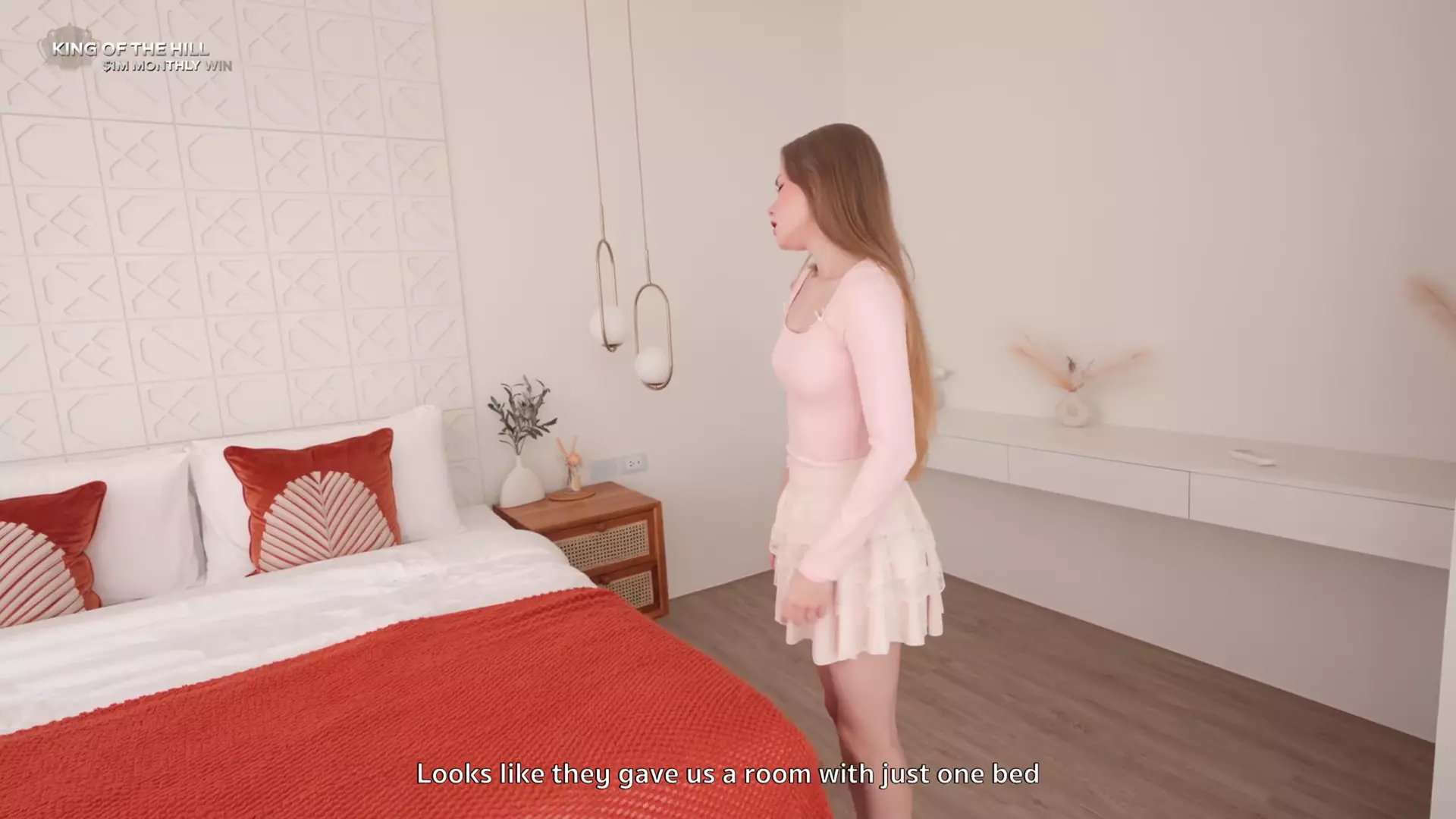 Stepbro Ya Jerking on Me in One-bed Hotel?! Ew! Wanna Stepsister Help Ya with... thumbnail