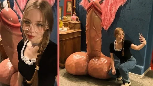 Seduced a Shy Student Who Loves Very Big Cocks