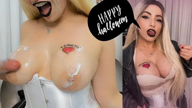 Bride of Chucky Joi Halloween Terror Porn Jerk off Instructions Hot Cosplayer