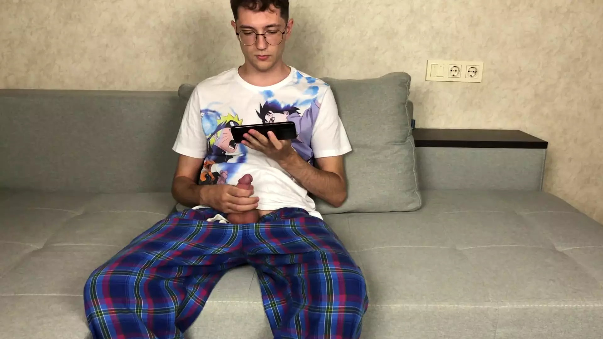 Step Sister Caught Step Brother Jerk off and get Orgasm from His Fingers befo... thumbnail