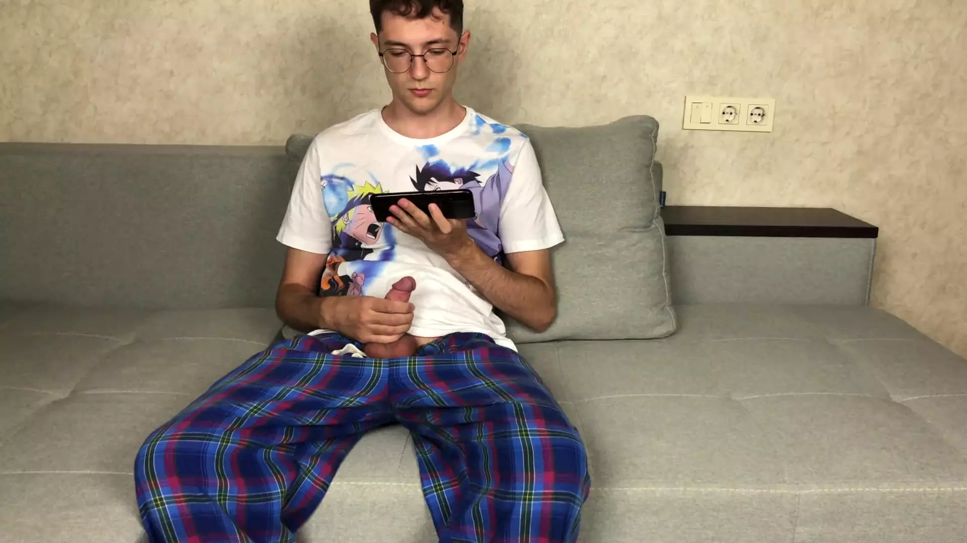 Step Sister Caught Step Brother Jerk off and get Orgasm from His Fingers befo... thumbnail