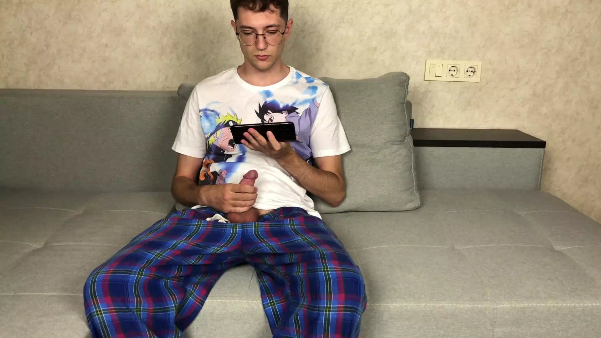 Step Sister Caught Step Brother Jerk off and get Orgasm from His Fingers befo... thumbnail
