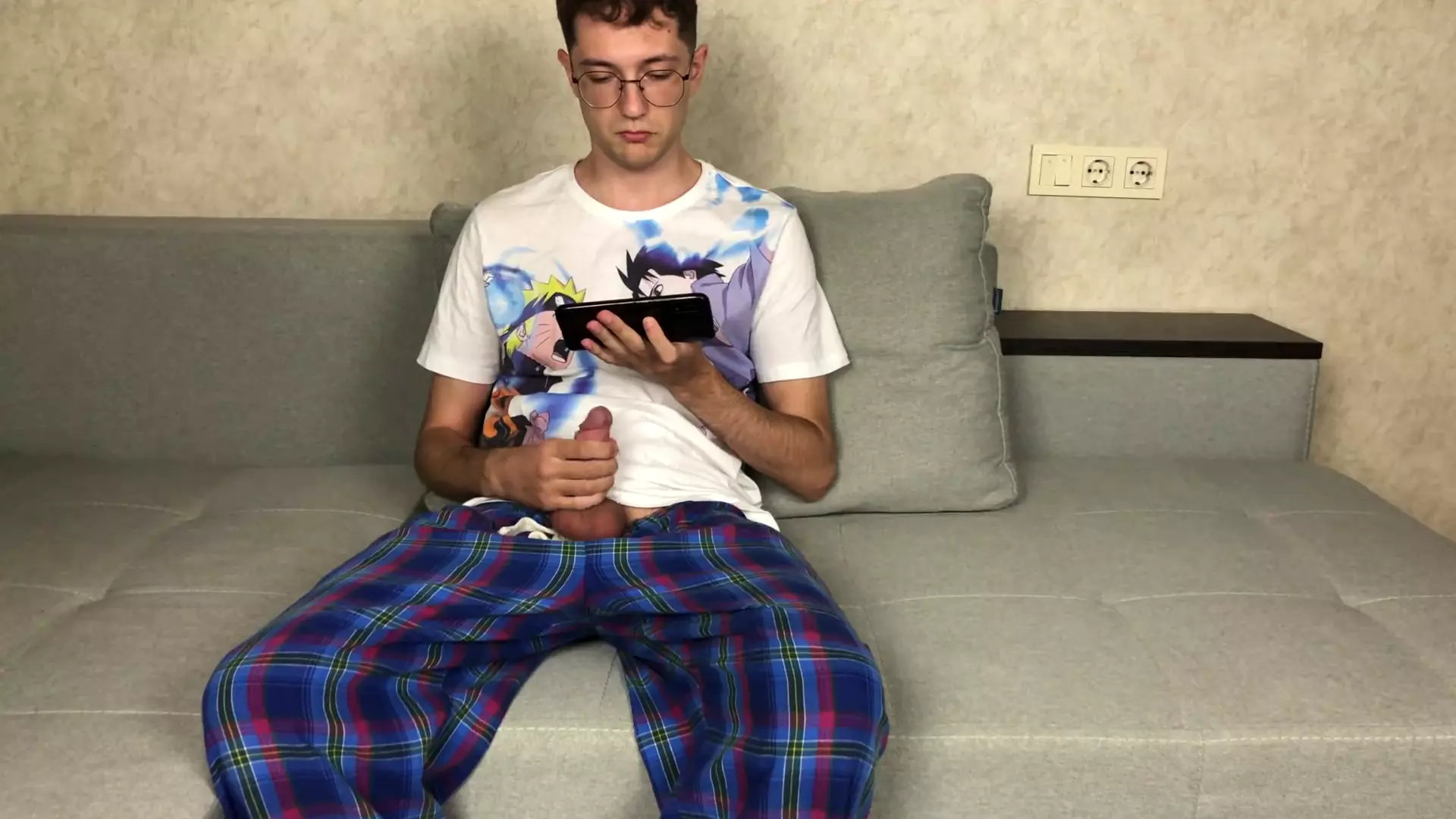 Step Sister Caught Step Brother Jerk off and get Orgasm from His Fingers befo... thumbnail