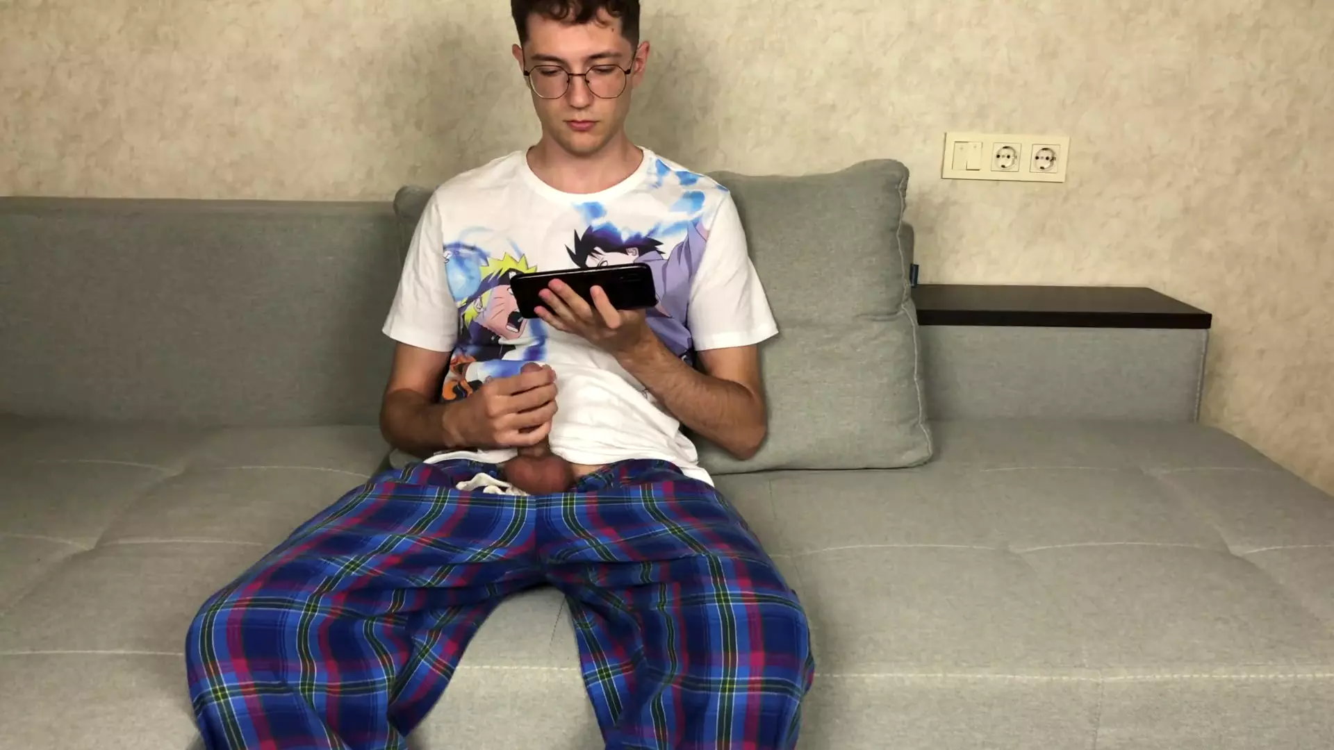 Step Sister Caught Step Brother Jerk off and get Orgasm from His Fingers befo... thumbnail