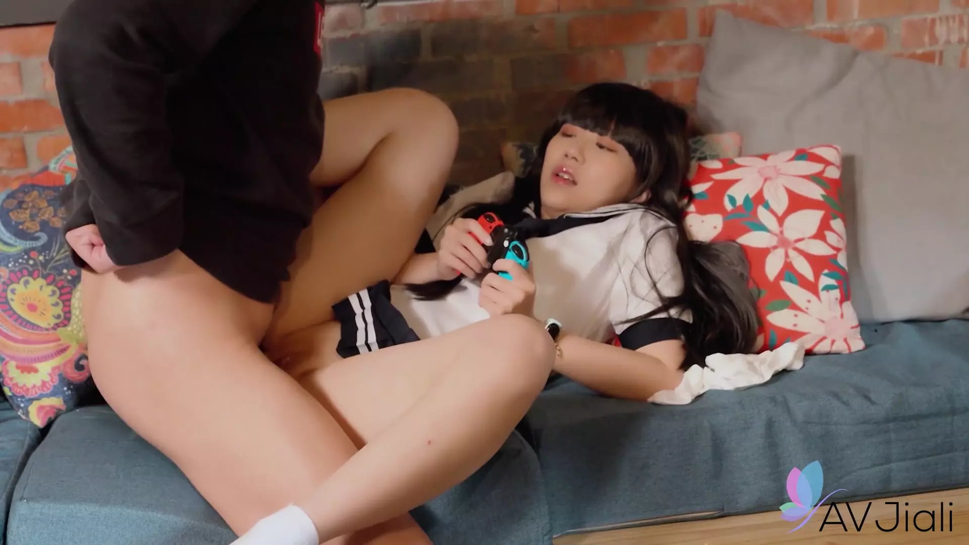 Sexy Taiwanese Teen Jiu Jiu with Perfect Body Moaning while having Hardcore Sex. thumbnail