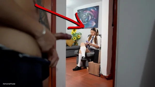 My Stepdaughter's Schoolmate Makes Me Horny - (unexpected Ending)