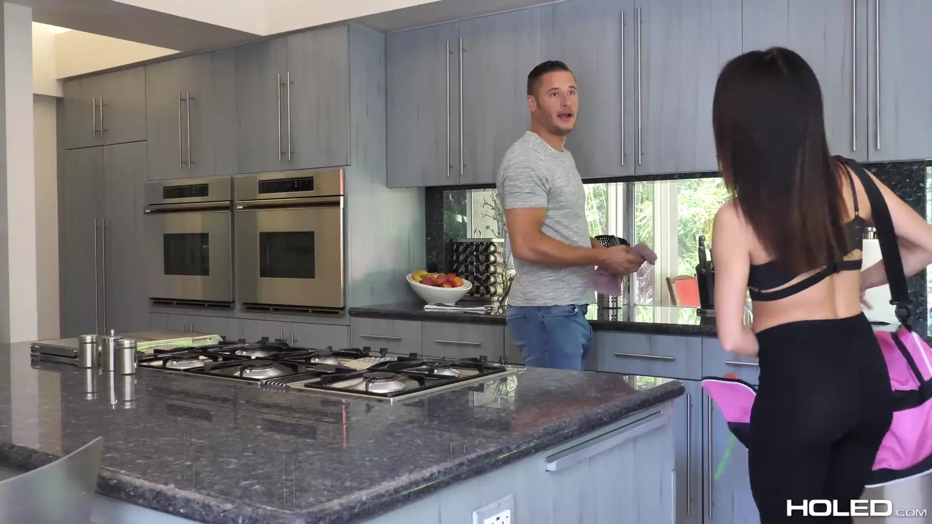 Slutty Stepsister Megan Rain gets Busted Camming thumbnail