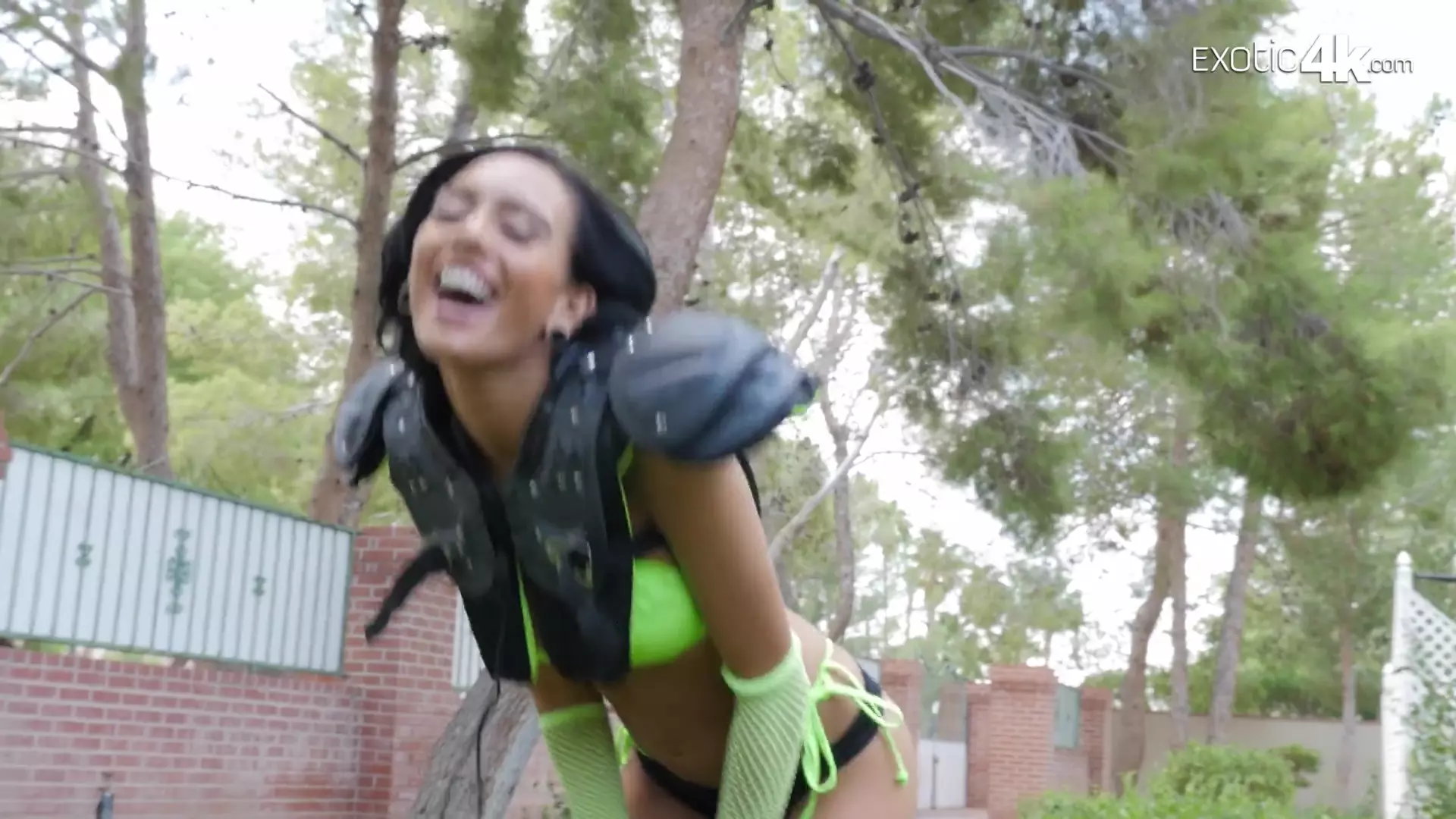 Teen Football Slut Janice Griffith Squirts all Over Massive Cock thumbnail