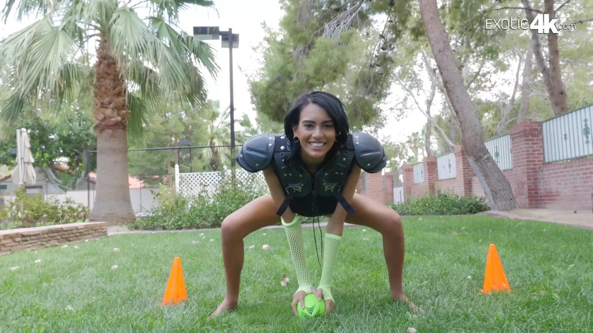 Teen Football Slut Janice Griffith Squirts all Over Massive Cock thumbnail
