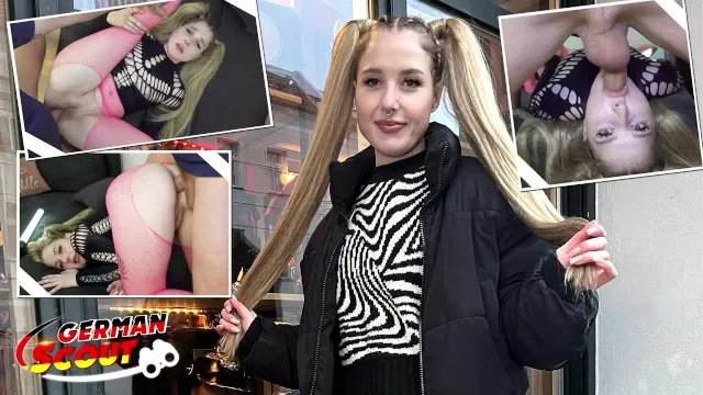 Big Dick Anal Sex Casting for Pigtails Teen Crystal White in Berlin