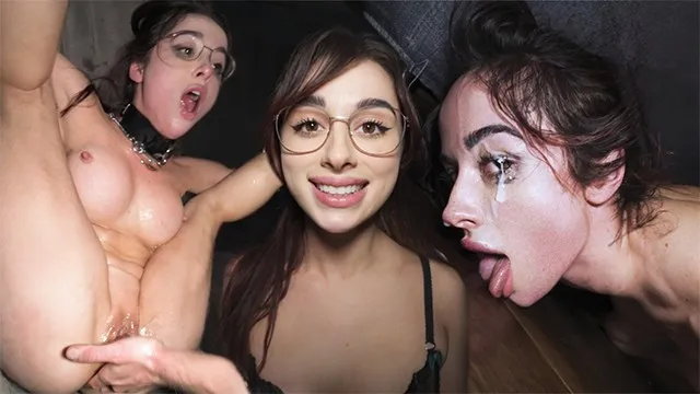 Submissive Whore Cleans the Floor - Audrey Reid