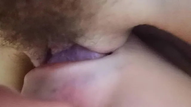 Gentle Cunnilingus for the Sweet Hairy Pussy of the Whore Wife.