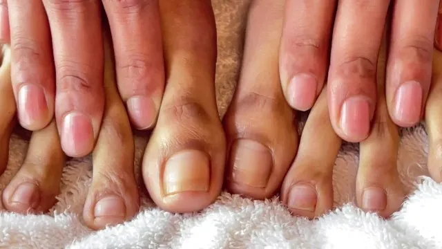 Clear Toe and Finger Nails Fetish