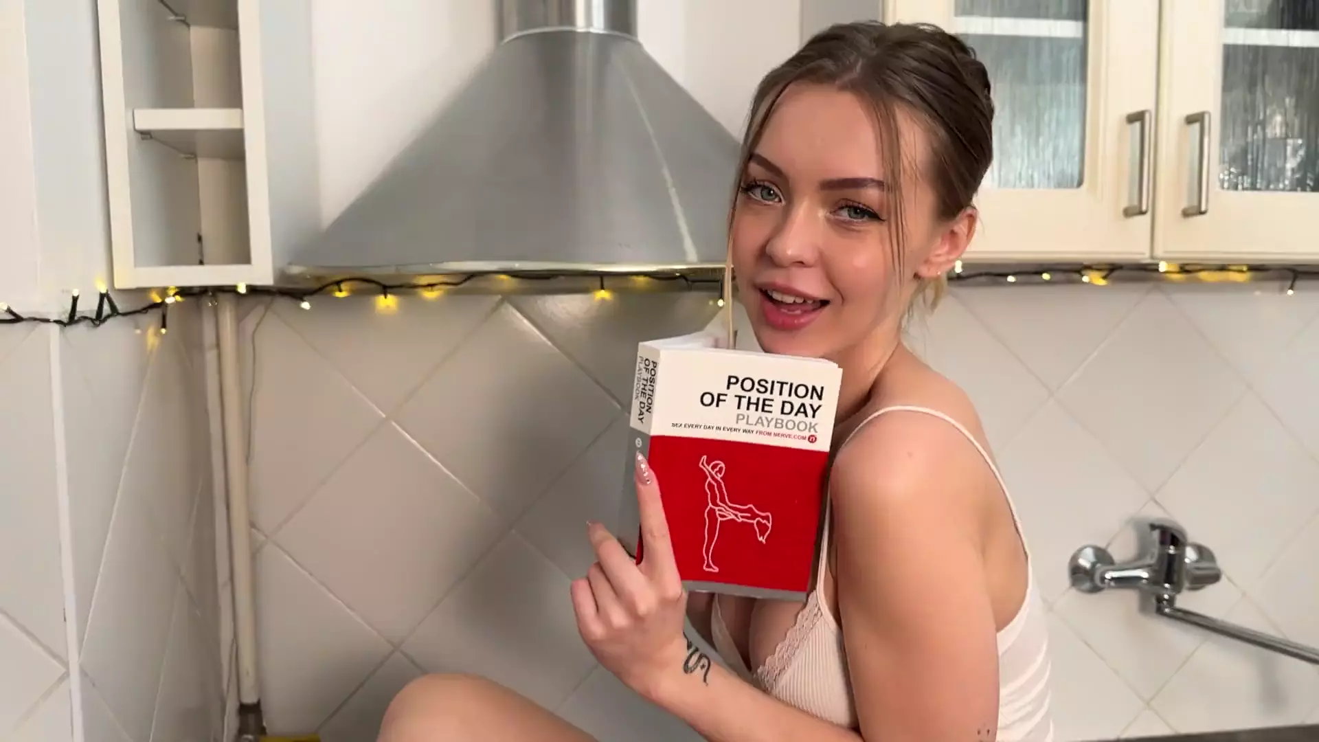 Caught Her Stepsister in the Kitchen, had to Fuck Her! thumbnail