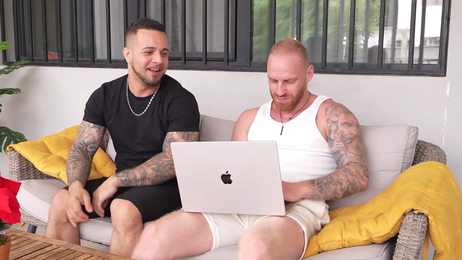 Village Threesome with Horny Stepbrothers! Hard Rock Pussy Fuck! thumbnail